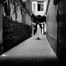 Jesus In a narrow Street